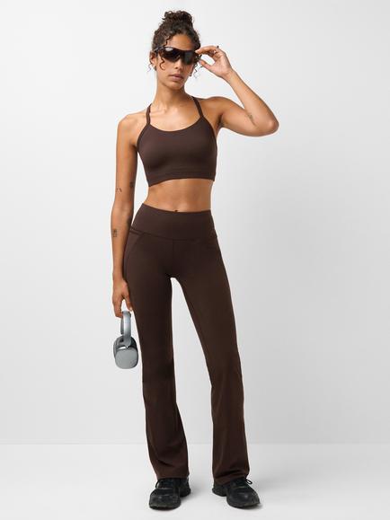 Sweaty Betty Medium Support Sports Bra, Espresso Brown - view 2, Espressobrown