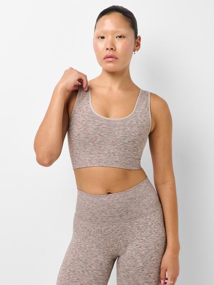 Sweaty Betty Light Support Womens Bra, Almond, Almondbeigespacedye