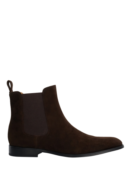 Dune London Manson Chelsea Boots, Brown-suede, Brown-suede