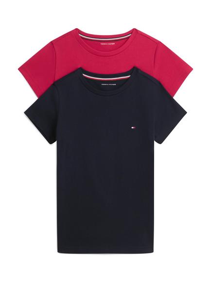Tommy Hilfiger Kids' T-Shirts, Pack of 2, Multi, Multi