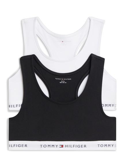 Tommy Hilfiger Kids' Bralet, Pack of 2, Multi, Multi