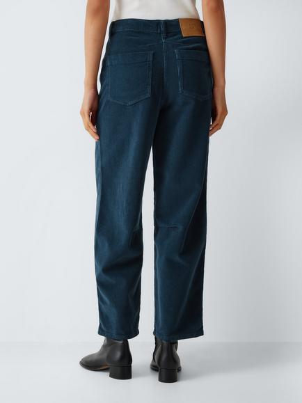 AND/OR Cotton Rich Patch Pocket Corduroy Trousers, Washed Blue - view 2, Washed Blue