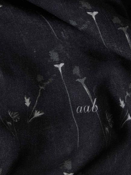 Aab Lilly Printed Hijab, Black - view 2, Black Multi
