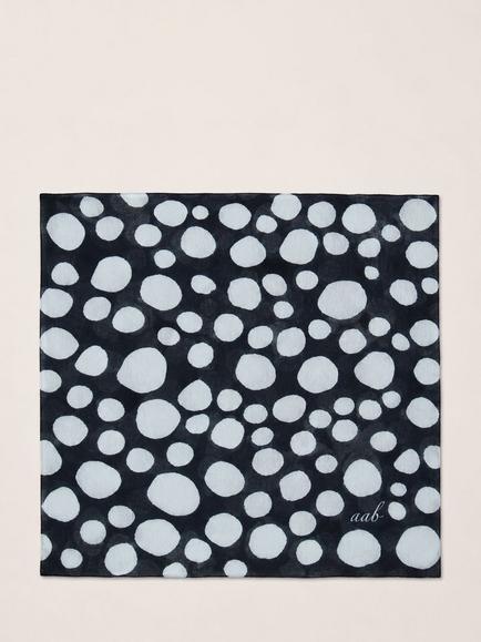 Aab Stone Print Hijab, Blue/Multi - view 2, Blue Multi