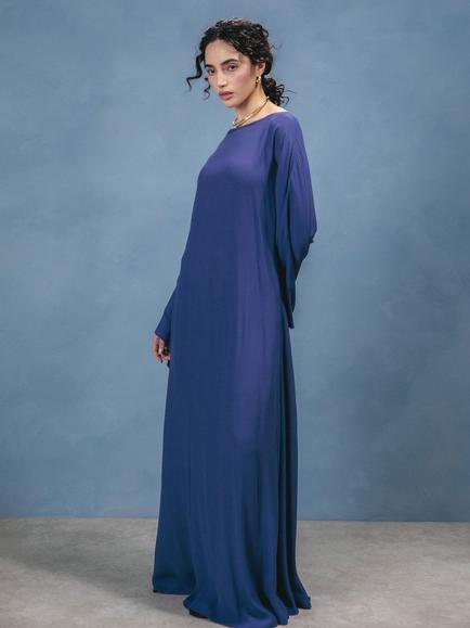 Aab Loose Maxi Dress, Blue Teal, Blue Teal