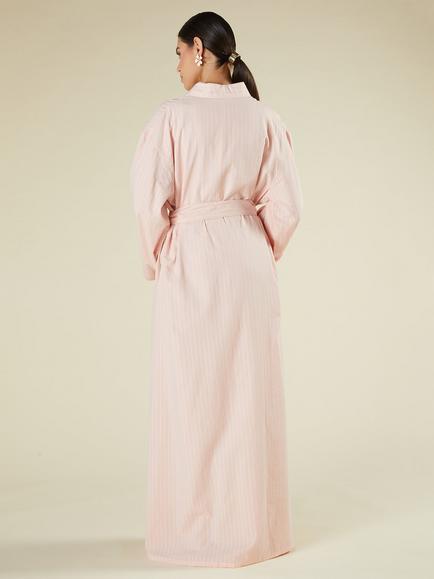 Aab Cotton Maxi Dress, Pink Blush - view 2, Pink Blush