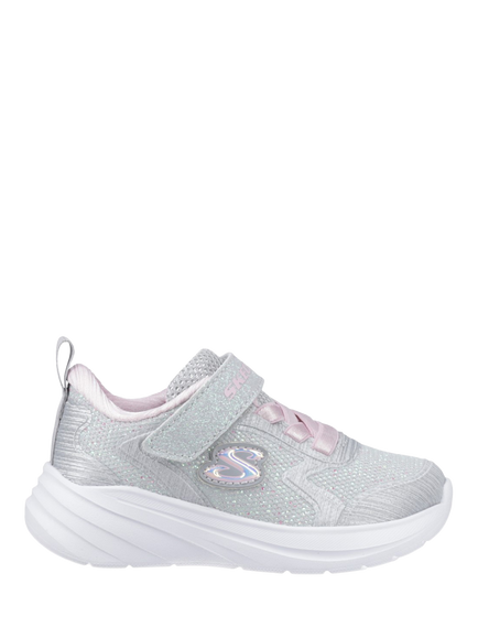 Skechers Kids' Wave 92 Trainers, Light Grey, Light Grey