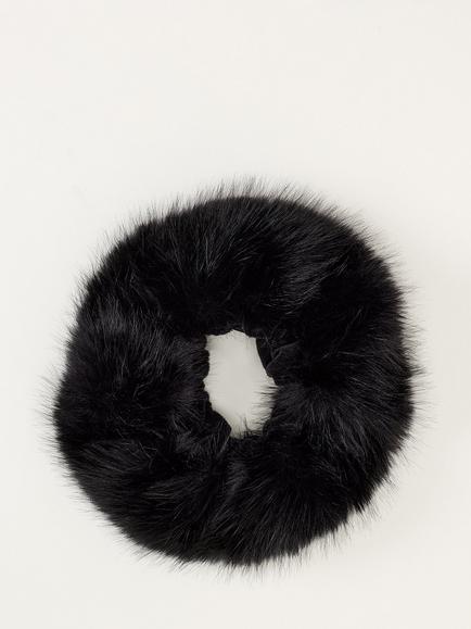 Phase Eight Faux Fur Headband, Black, Black