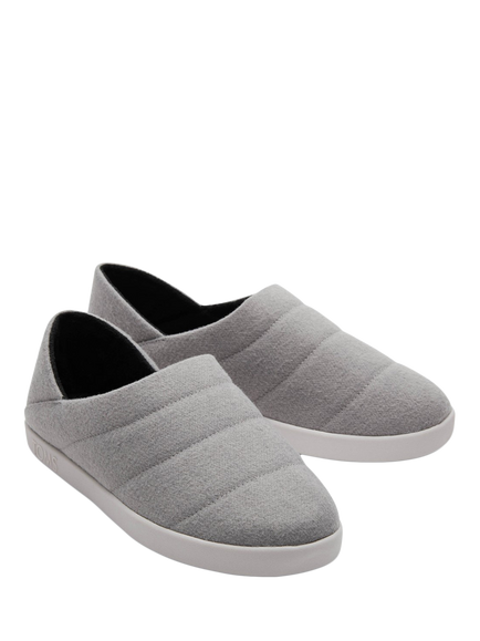 TOMS Ezra Shearling Slippers - view 2, Light Grey