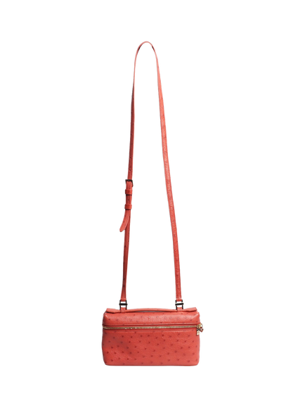 Pre-loved Loro Piana Extra Pocket Leather Crossbody Bag, Pink - view 2, Pink