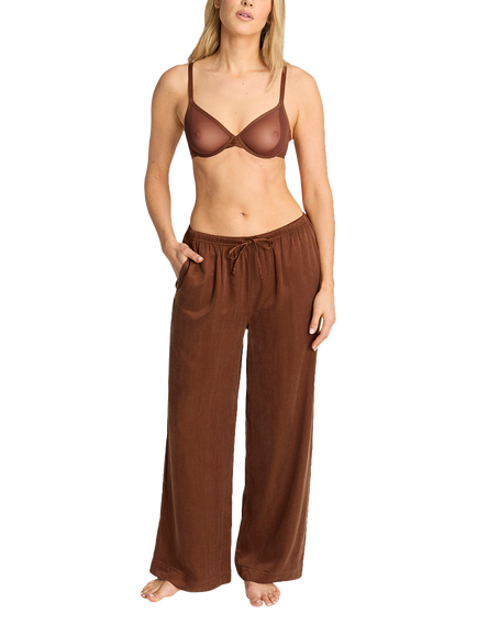 Nudea Luxe Trousers, Cocoa, Cocoa