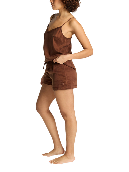 Nudea Luxe Shorts, Cocoa - view 2, Cocoa