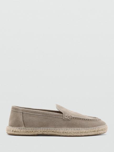 Mango Suede Shoes, Taupe, Taupe