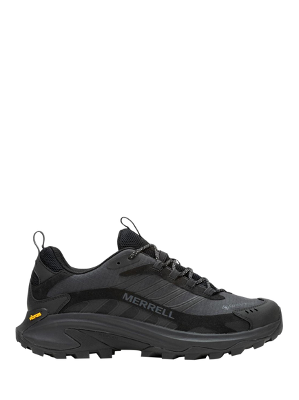 Merrell Moab Speed 2 GTX Wide Fit Hiking Shoes, Black, Black