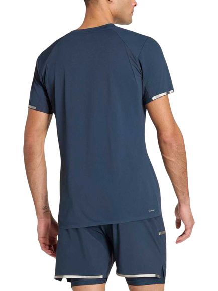 adidas Freelift V Neck Tennis Top, Aurora Ink - view 2, Aurora Ink