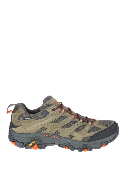Merrell Moab 3 GTX Wide Fit Hiking Shoes, Olive, Olive