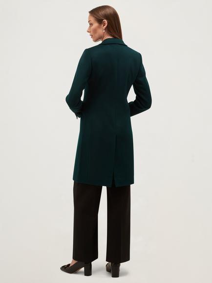 Hobbs Petite Cavendish Coat, Green - view 2, Green