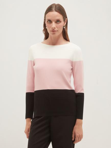 Hobbs Alice Jumper, Pink, Pink