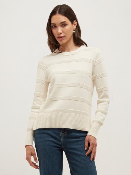 Hobbs June Jumper, Beige, Beige