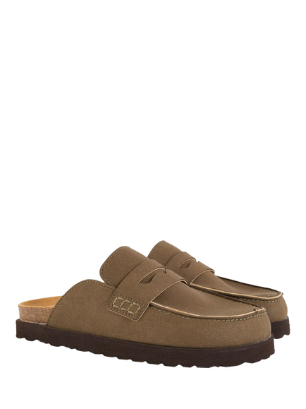 V.GAN Vegan Root Comfort Footbed Clogs, Olive - view 2, Olive