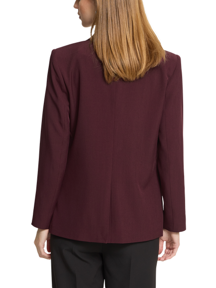 ICHI Ihfava Long Length Blazer, Port Royale Melange - view 2, Port Royale Melange