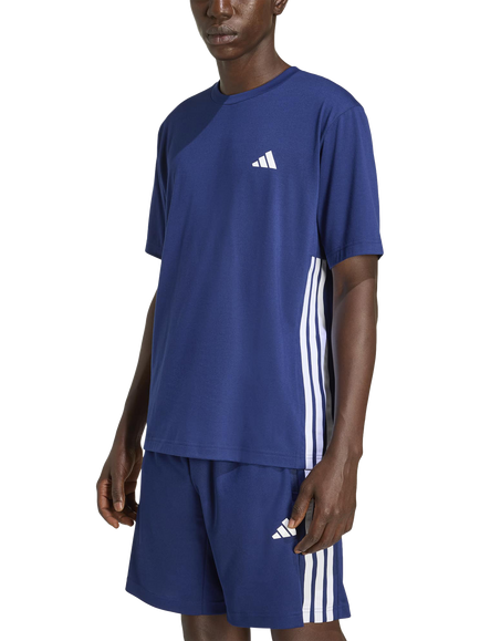 adidas Workout Essentials T-Shirt, Blue, Blue White