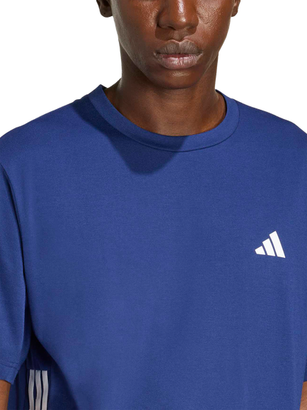 adidas Workout Essentials T-Shirt, Blue - view 2, Blue White