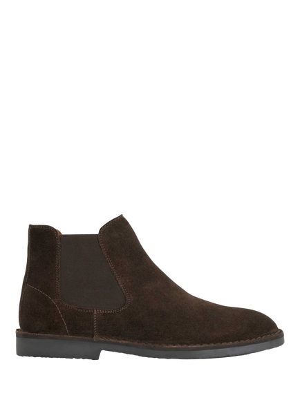 Dune London Cashy Suede Chelsea Boots, Brown, Brown