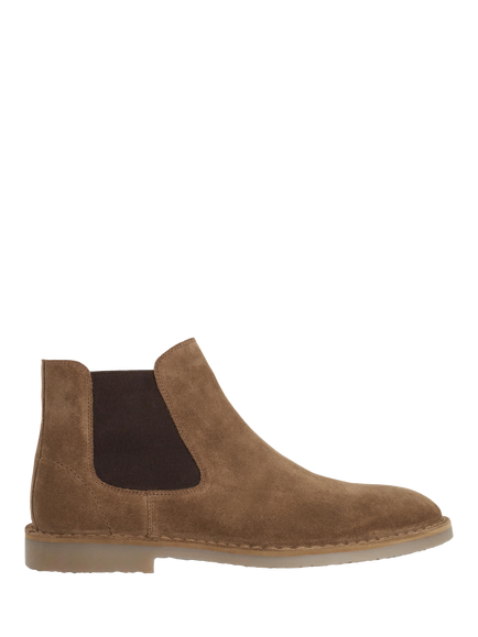Dune London Cashy Suede Chelsea Boots, Taupe-suede, Taupe-suede