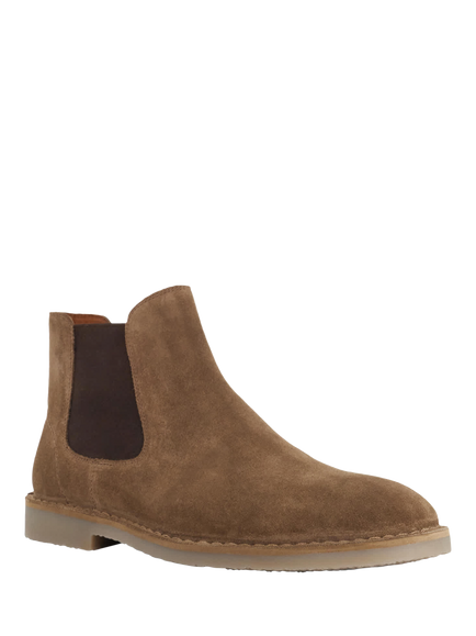 Dune London Cashy Suede Chelsea Boots, Taupe-suede - view 2, Taupe-suede