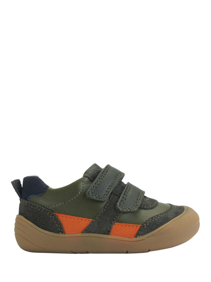 Start-Rite Kids' Duel Double Bar Shoes, Green, Green
