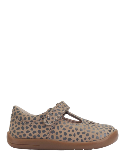 Start-Rite Kids' Eternal T-Bar Leather Shoes, Cream, Cream