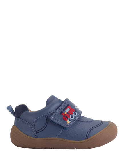 Start-Rite Kids' Eternal T-Bar Leather Shoes, Taupe Splash, Taupe Splash