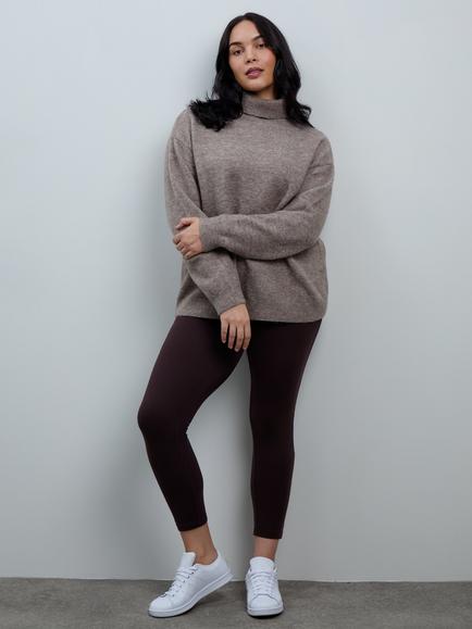 Live Unlimited Petite Jersey Leggings, Brown