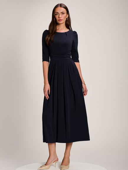 Jolie Moi Jersey Maxi Dress, Navy