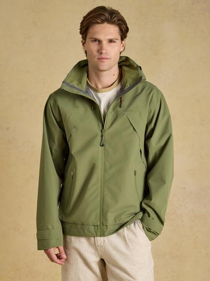 Joules Country Waterproof Coat, Green, Green