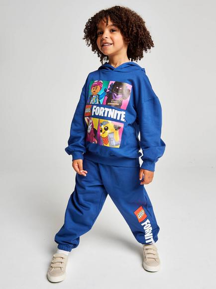 Brand Threads Kids' Lego x Fortnite Joggers and Hoodie Set, Multi, Multi