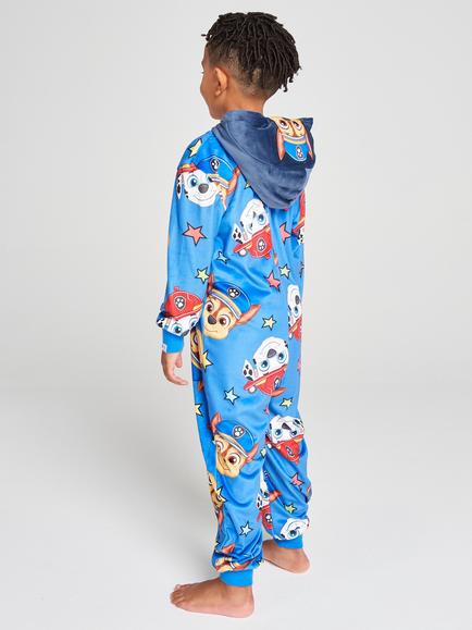Brand Threads Kids' Paw Patrol Onesie, Blue - view 2, Blue