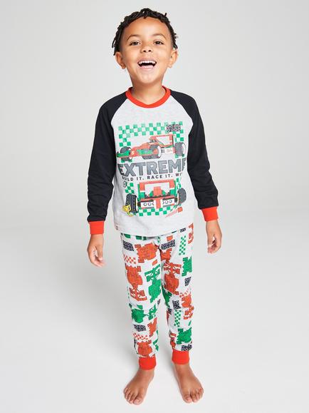 Brand Threads Kids' Lego City Pjyama Set, Multi, Multi