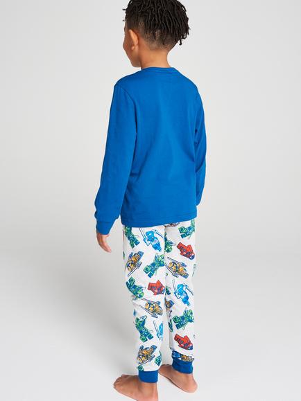 Brand Threads Kids' LEGO Ninjago Pyjama Set, Multi - view 2, Multi