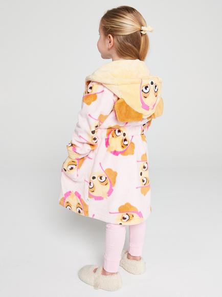 Brand Threads Kids' Paw Patrol Dressing Gown, Pink - view 2, Pink