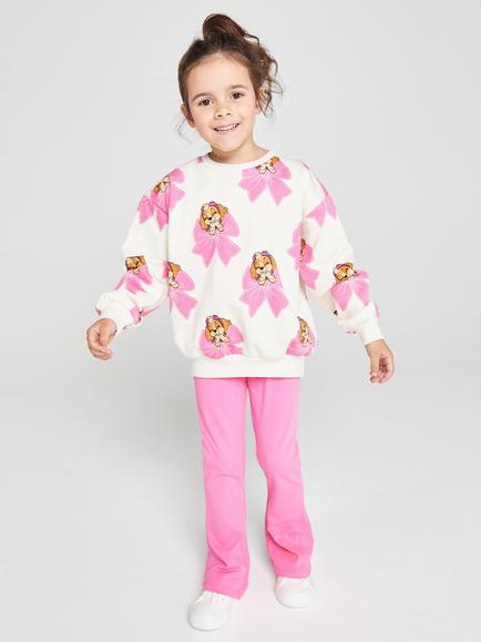 Brand Threads Kids' Paw Patrol Sweatshirt & Leggings Set, Pink, Pink