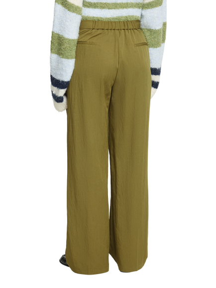 ICHI IhLeslie Wide Leg Trousers, Mayfly - view 2, Mayfly