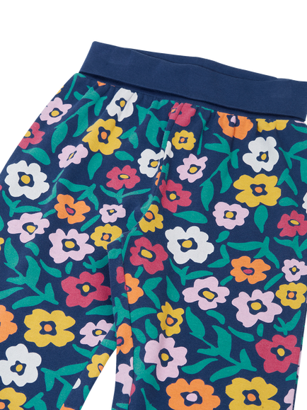 Frugi Kids' Peggy Parsnip Joggers, Multi - view 2, Multi