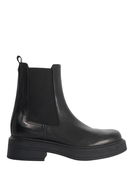 Dune London Pixx Leather Chelsea Boots, Black, Black