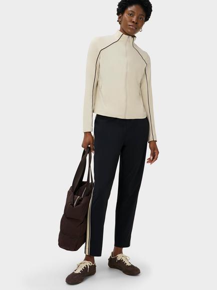 Sweaty Betty Explorer Side Stripe Trousers, Black - view 2, Black