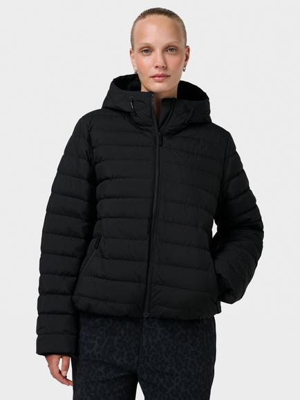 Sweaty Betty Nimbus Lightweight Short Puffer Jacket, Black