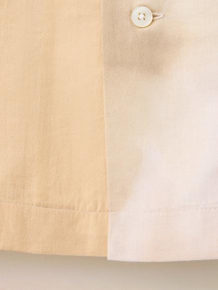 Mango Relaxed Fit Short Sleeve Shirt, Vanilla - view 2, Vanilla