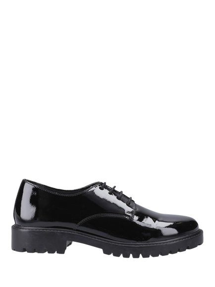 Hush Puppies Kids' Aubrey School Shoes, Black, Black