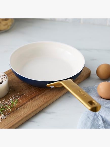 GreenPan Padova Reserve Ceramic Non-Stick Frying Pan, Oxford Blue - view 2, Oxford Blue